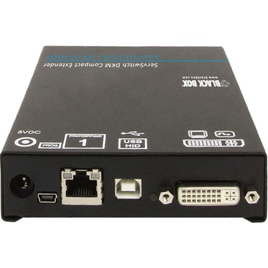 Black Box DKM Compact KVM Extender Transmitter - DVI-D (2) USB HID CATx