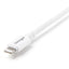 StarTech.com 3m (10ft) Long White Apple&reg; 8-pin Lightning Connector to USB Cable for iPhone / iPod / iPad