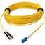 AddOn 15m LC (Male) to ST (Male) Yellow OS2 Duplex Fiber OFNR (Riser-Rated) Patch Cable