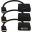 3PC 8IN DVI/HDMI/VGA/DP BLACK  