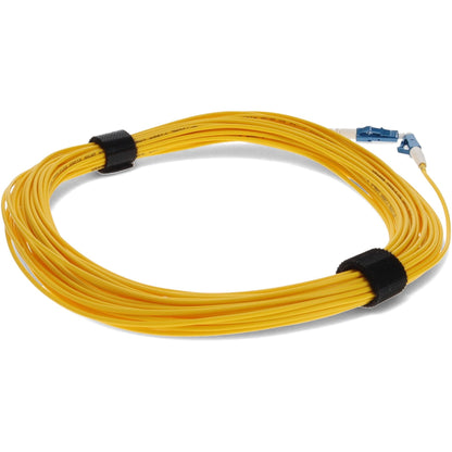 AddOn 15m LC (Male) to LC (Male) Yellow OS2 Simplex Fiber OFNR (Riser-Rated) Patch Cable