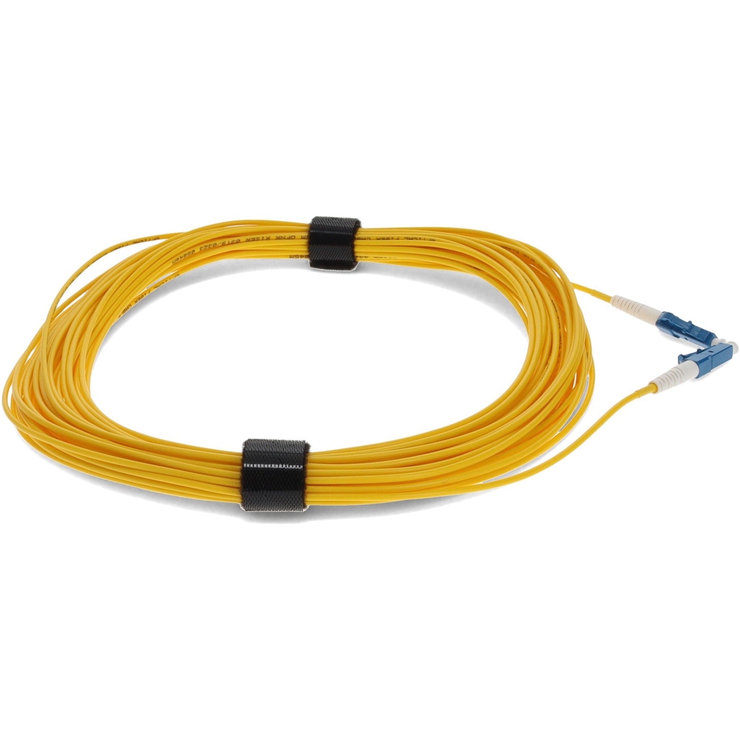 AddOn 15m LC (Male) to LC (Male) Yellow OS2 Simplex Fiber OFNR (Riser-Rated) Patch Cable