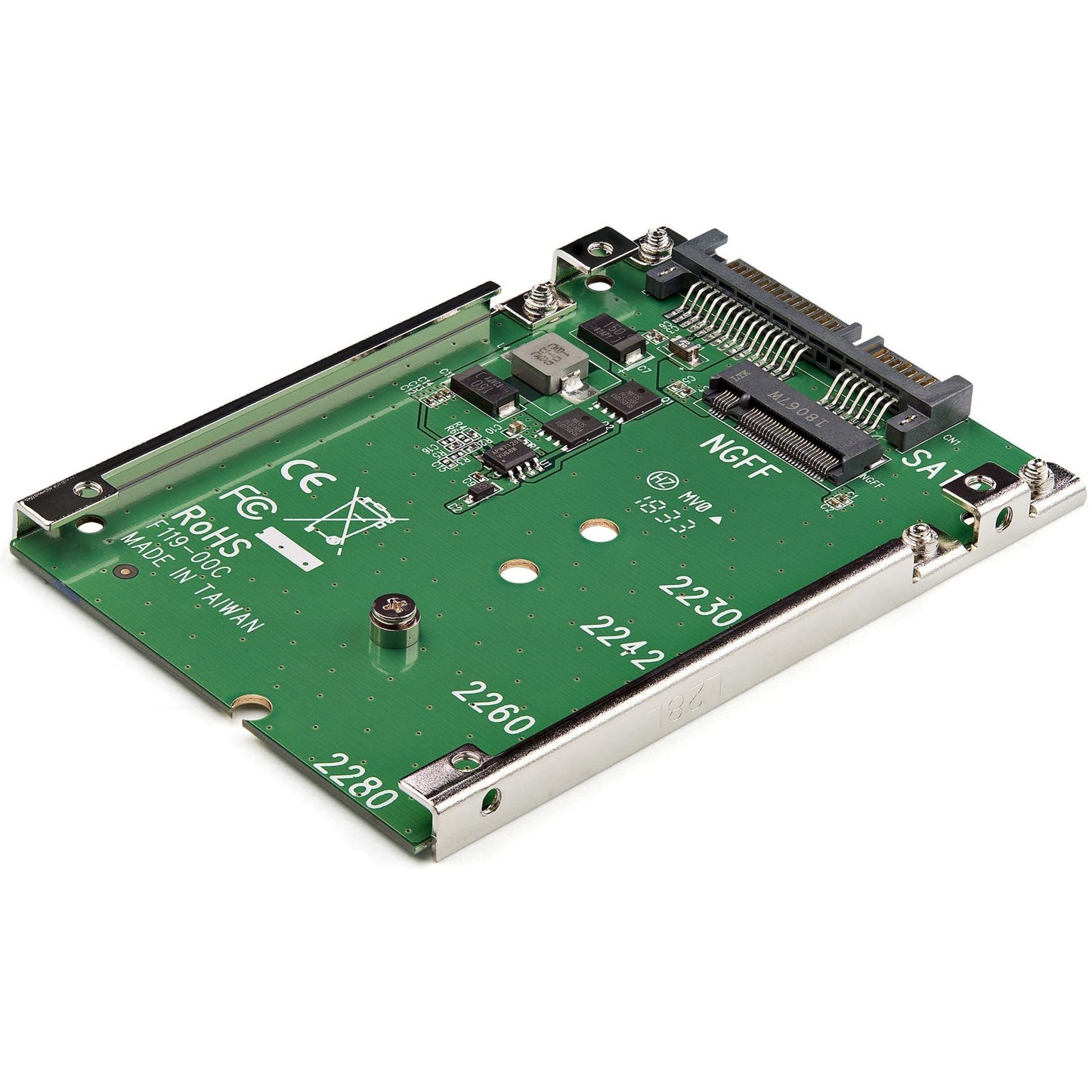 StarTech.com M.2 SATA SSD to 2.5in SATA Adapter Converter