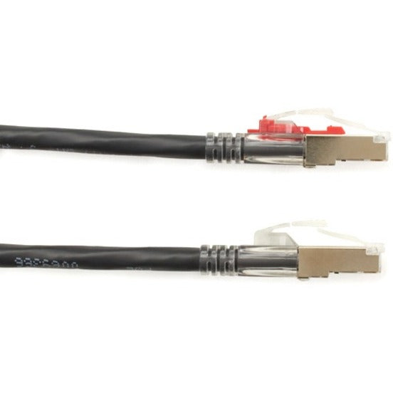 Black Box CAT6A 650-MHz Locking Snagless Patch Cable