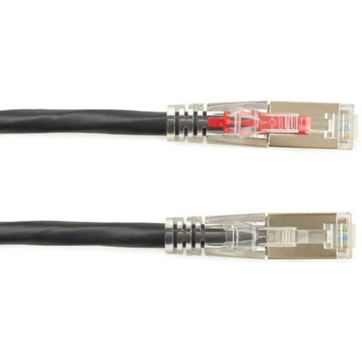 Black Box CAT6A 650-MHz Locking Snagless Patch Cable