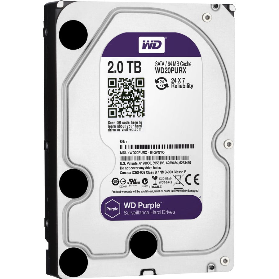 2TB AV 64MB SATA 6G 3.5        