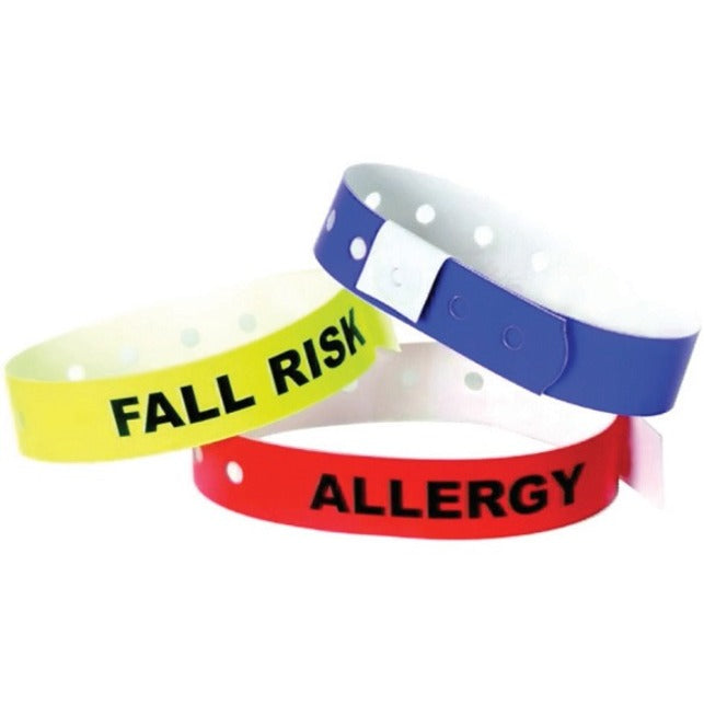 Zebra Slim Alert Wristbands