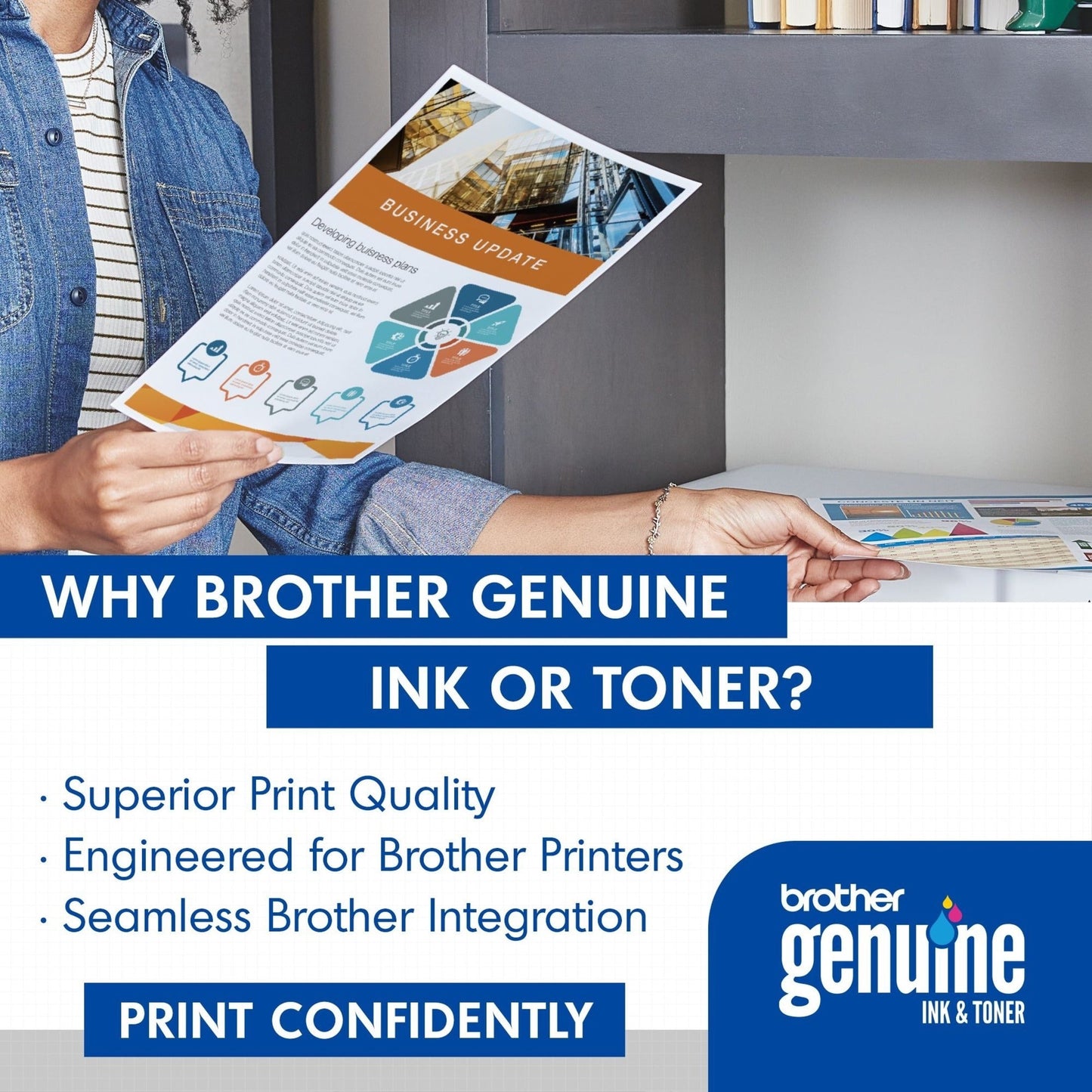 Brother Genuine TN331BK Black Toner Cartridge