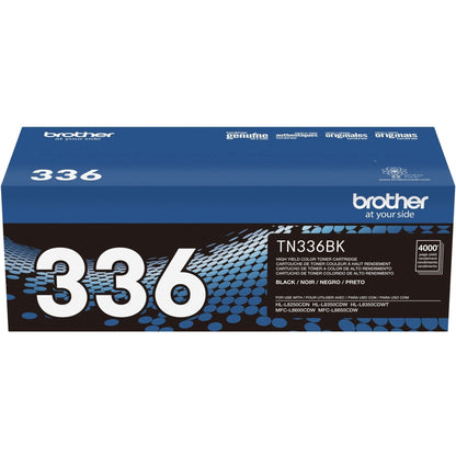 Brother Genuine TN336BK High Yield Black Toner Cartridge