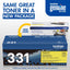 Brother Genuine TN331Y Yellow Toner Cartridge