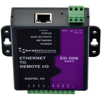 Brainboxes - Ethernet to 8 Digital IO Lines