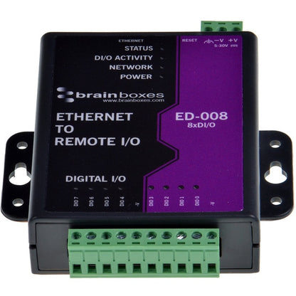 Brainboxes - Ethernet to 8 Digital IO Lines