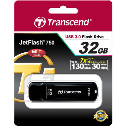 32GB JETFLASH 750 FLASH DRIVE  