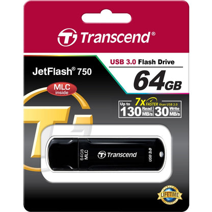 64GB JETFLASH 750 FLASH DRIVE  