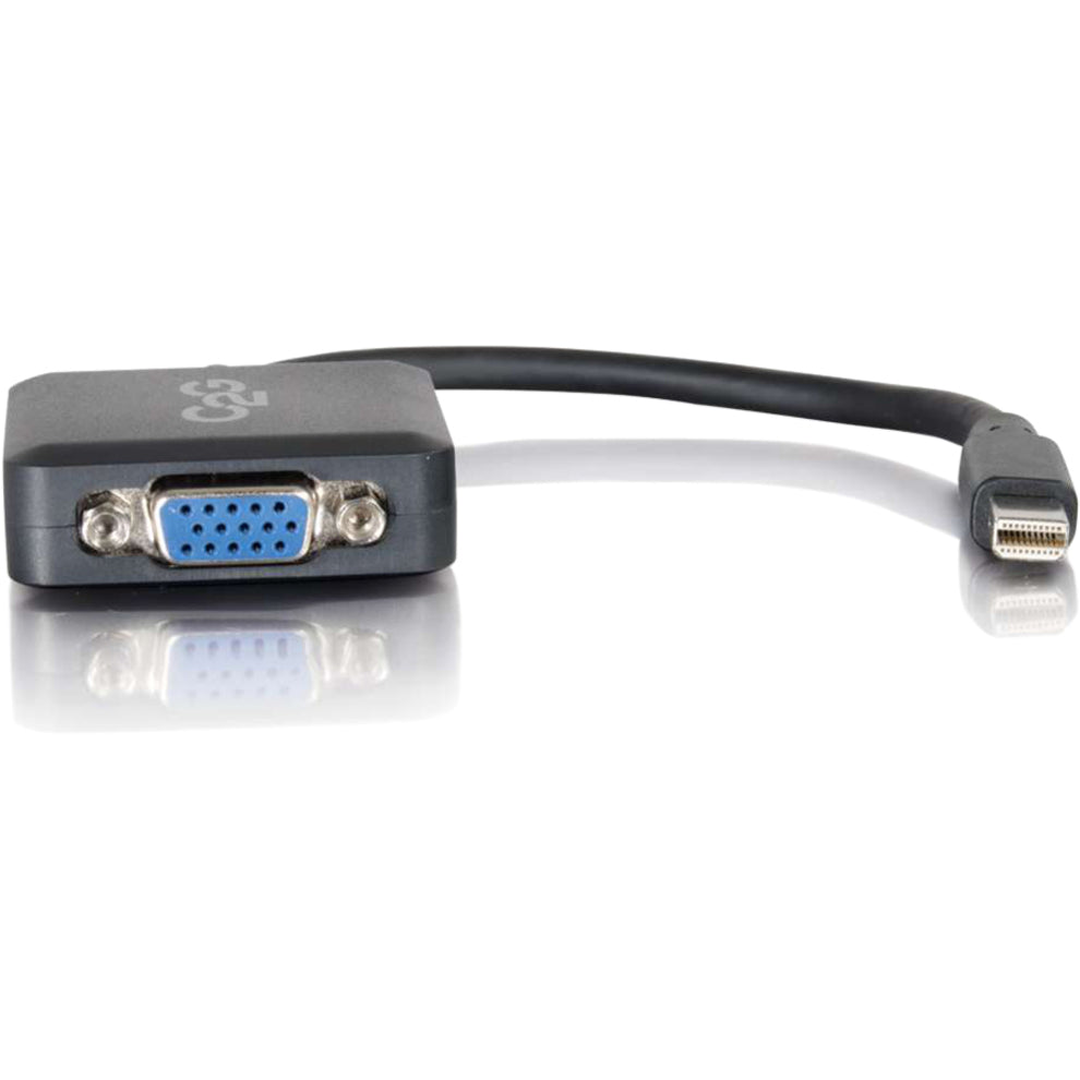 C2G Mini DisplayPort to VGA Adapter - 8in - Active - M/F