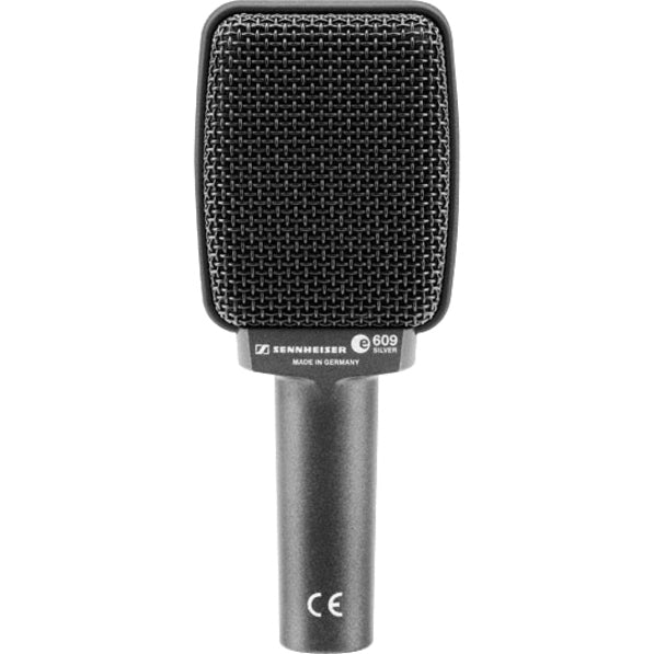 Sennheiser evolution e 609 Rugged Wired Dynamic Microphone - Silver Black Gray