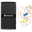 Verbatim 256GB Vx450 External SSD USB 3.0 with mSATA Interface - Black