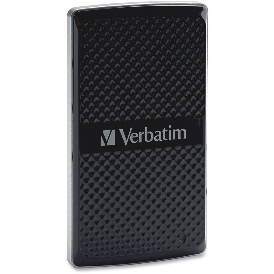 Verbatim 128GB Vx450 External SSD USB 3.0 with mSATA Interface - Black