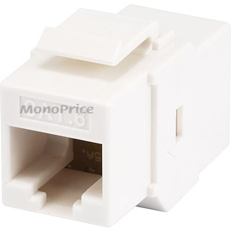 Monoprice Cat6 Inline Coupler Type Keystone Jack - White