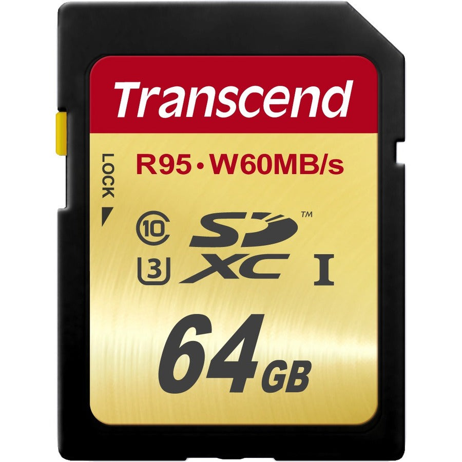 Transcend 64 GB Class 10/UHS-I SDXC - Thumbnail 2