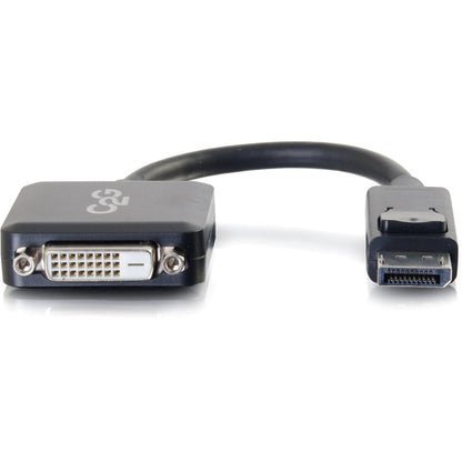 C2G 8in DisplayPort to DVI-D (Single-Link) Adapter Converter - M/F