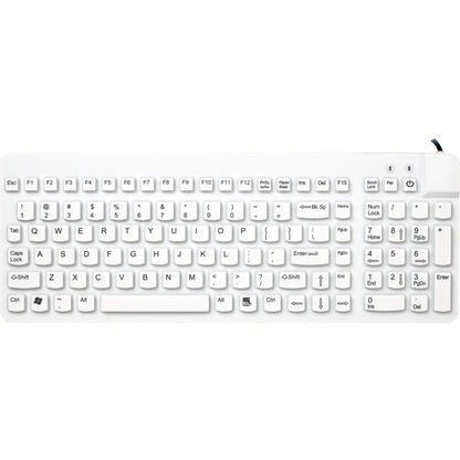 Man & Machine Premium Full Size Waterproof Disinfectable Keyboard
