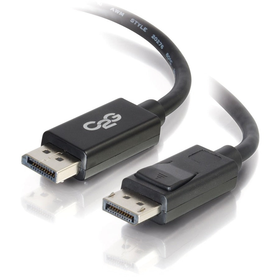 C2G 6ft 8K DisplayPort Cable with Latches - M/M