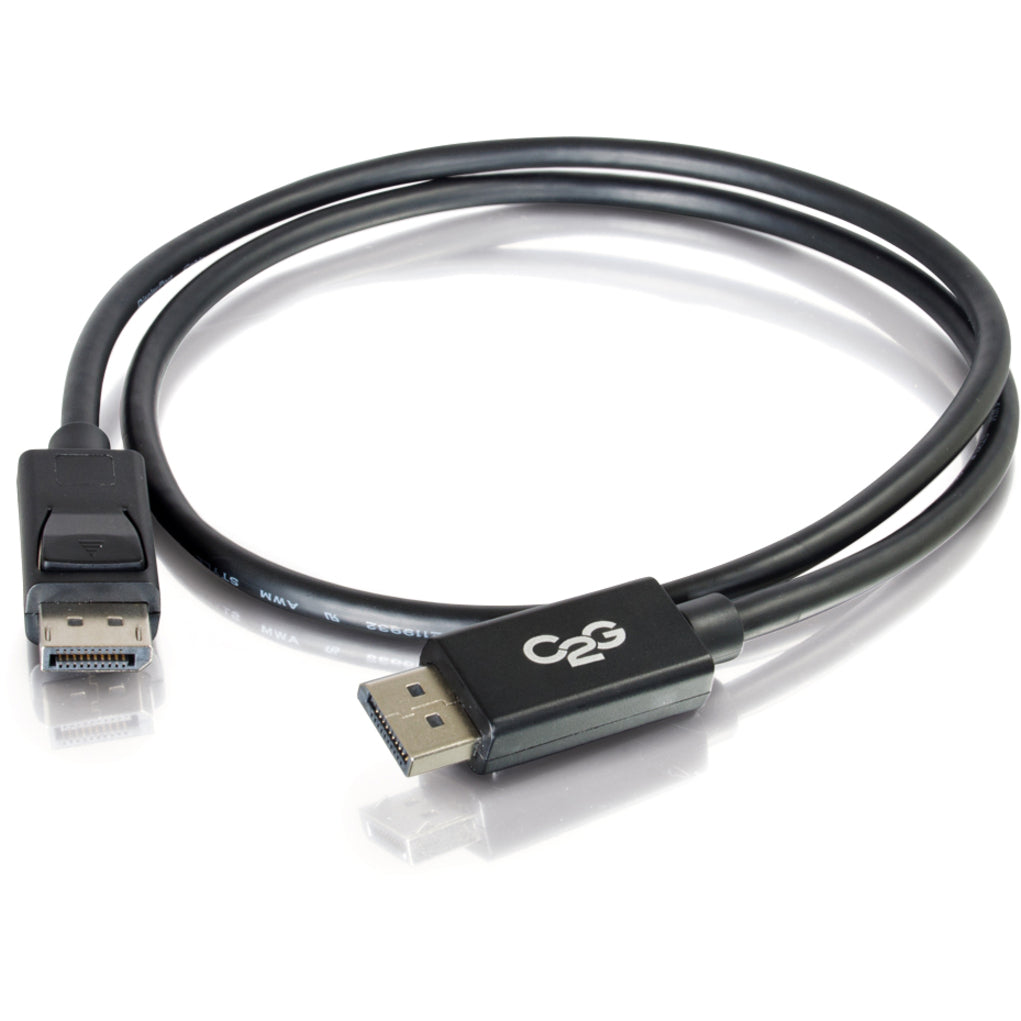 C2G 6ft 8K DisplayPort Cable with Latches - M/M