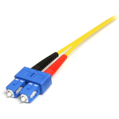 StarTech.com 10m Fiber Optic Cable - Single-Mode Duplex 9/125 - LSZH - LC/SC - OS1 - LC to SC Fiber Patch Cable