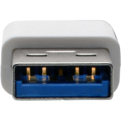 Tripp Lite USB 3.0 SuperSpeed to Gigabit Ethernet NIC Network Adapter RJ45 10/100/1000 White