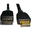 Unirise 3ft Displayport Male to HDMI Male Cable