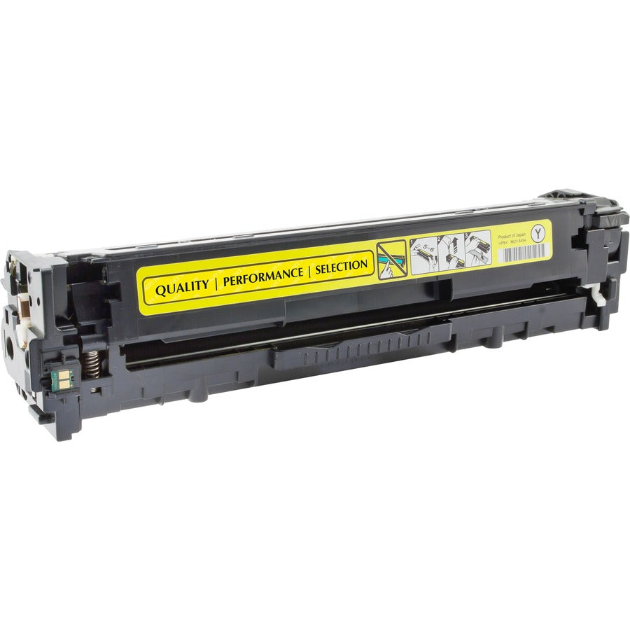 V7 Remanufactured Laser Toner Cartridge - Alternative for HP 128A (CE322A) - Yellow Pack