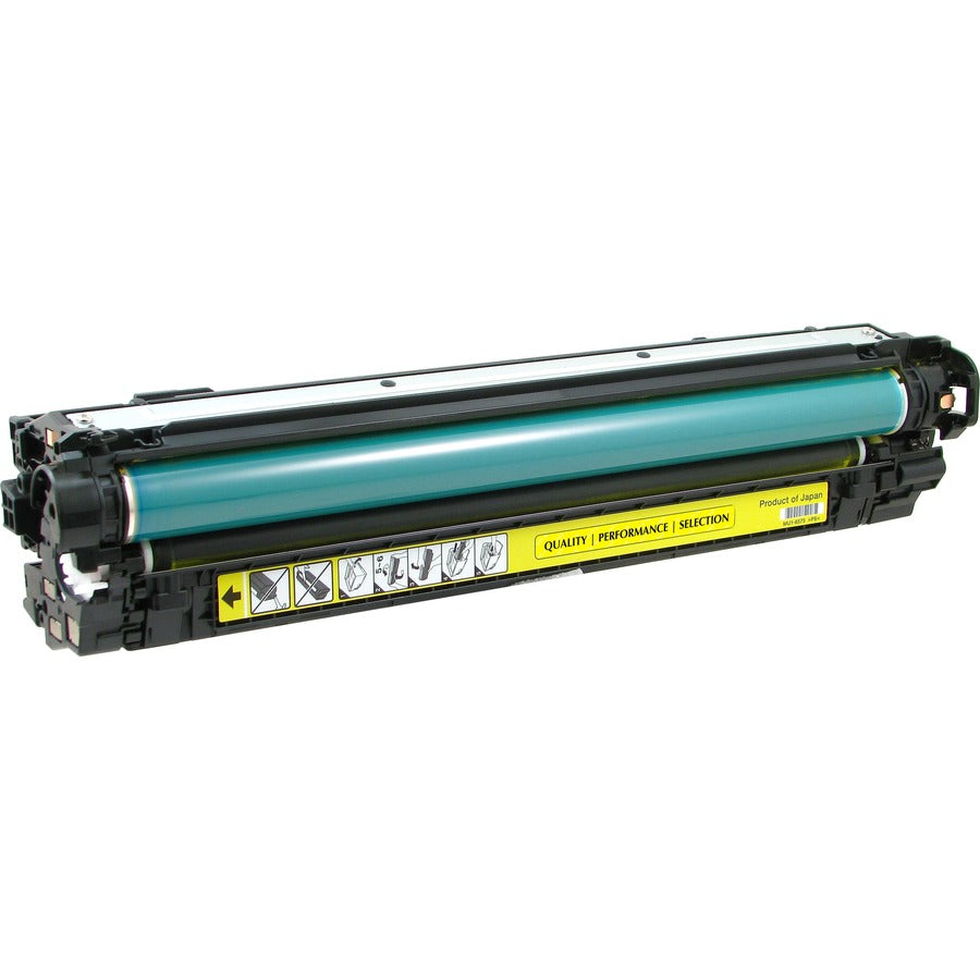 V7 Remanufactured Laser Toner Cartridge - Alternative for HP 650A (CE272A) - Yellow Pack