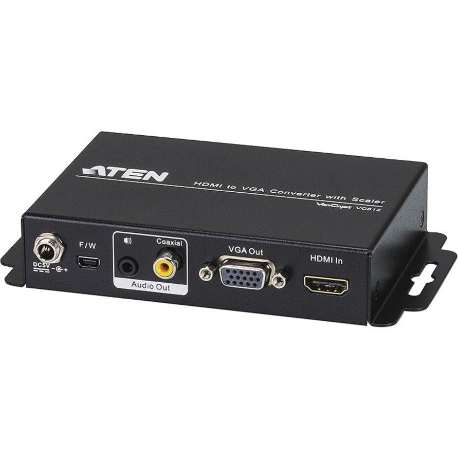 VanCryst VC812 HDMI to VGA Converter with Scaler-TAA Compliant