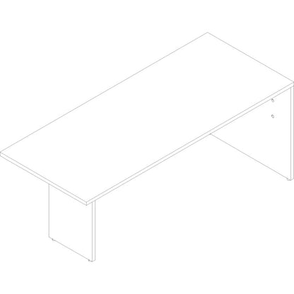 Lacasse C.A. Rectangular Table with Modesty Panel