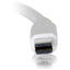 C2G 3ft Mini DisplayPort to DisplayPort Adapter Cable M/M - White