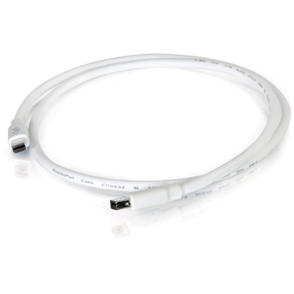 C2G 10ft Mini DisplayPort Cable M/M - White