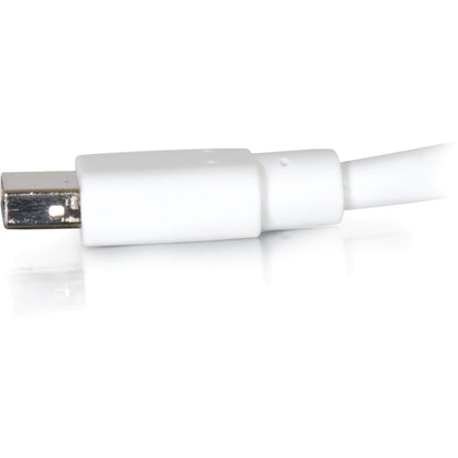 C2G 10ft Mini DisplayPort Cable M/M - White