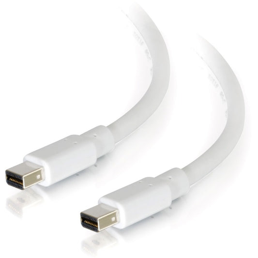 6FT MINI DISPLAYPORT M/M WH    