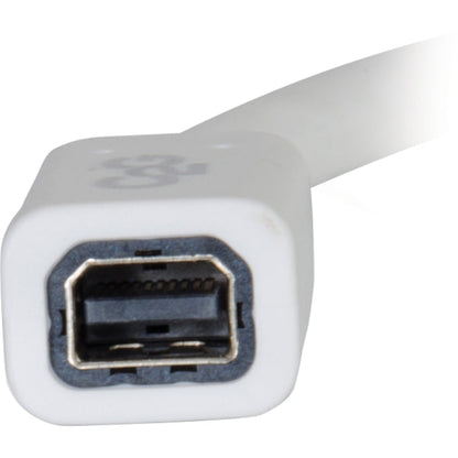 C2G 3ft Mini DisplayPort Extension Cable M/F - White