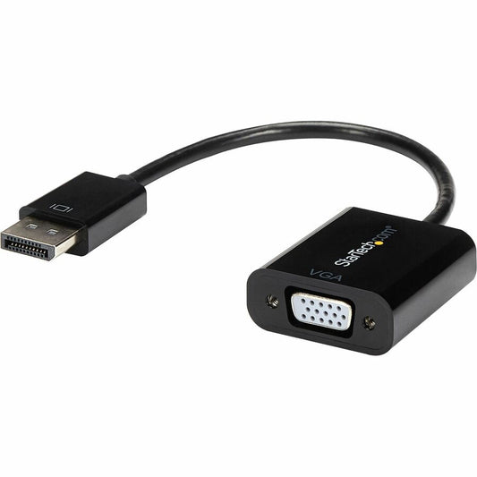 StarTech.com DisplayPort to VGA Adapter Active DP to VGA Converter 1080p Video DP to VGA Adapter Dongle (Digital to Analog) DP 1.2