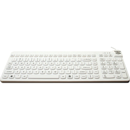 Man & Machine Premium Full Size Waterproof Disinfectable Keyboard