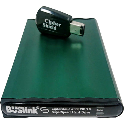 Buslink CipherShield DSE-2T-U3 2 TB Hard Drive - 2.5" External - SATA