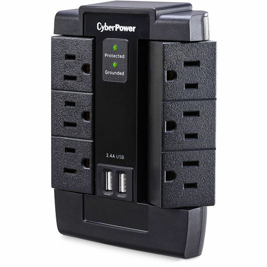 CyberPower CSP600WSU Professional 6 - Outlet Surge with 1200 J