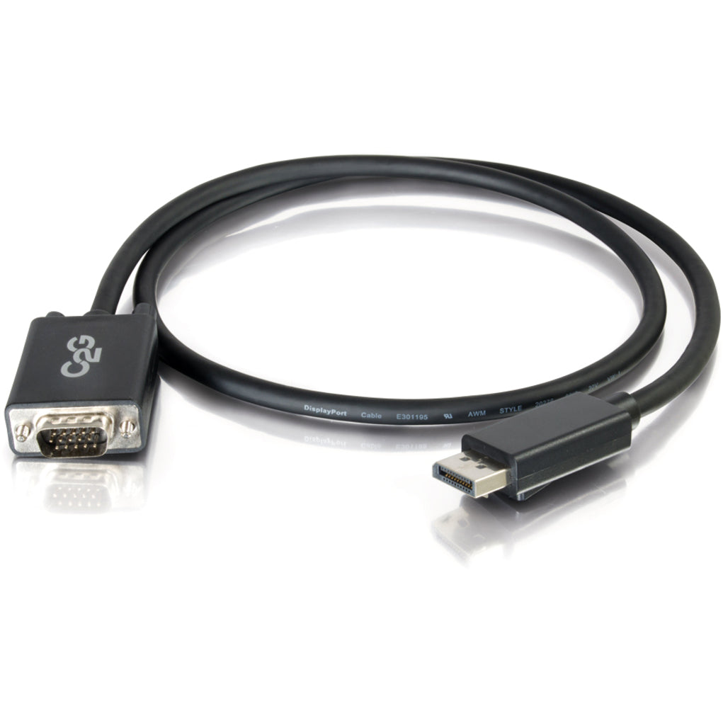 C2G 6ft DisplayPort to VGA Adapter Cable - M/M