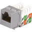 Black Box CAT5e Keystone Jack - Unshielded Gray