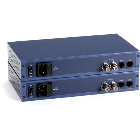 Black Box LR0300 Series Managed T1/E1 Fast Ethernet Extender Kit - 1km 2-Mbps