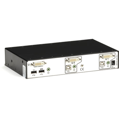 Black Box ServSwitch Secure KVM Switch with USB EAL4+ Certified DVI 2-Port