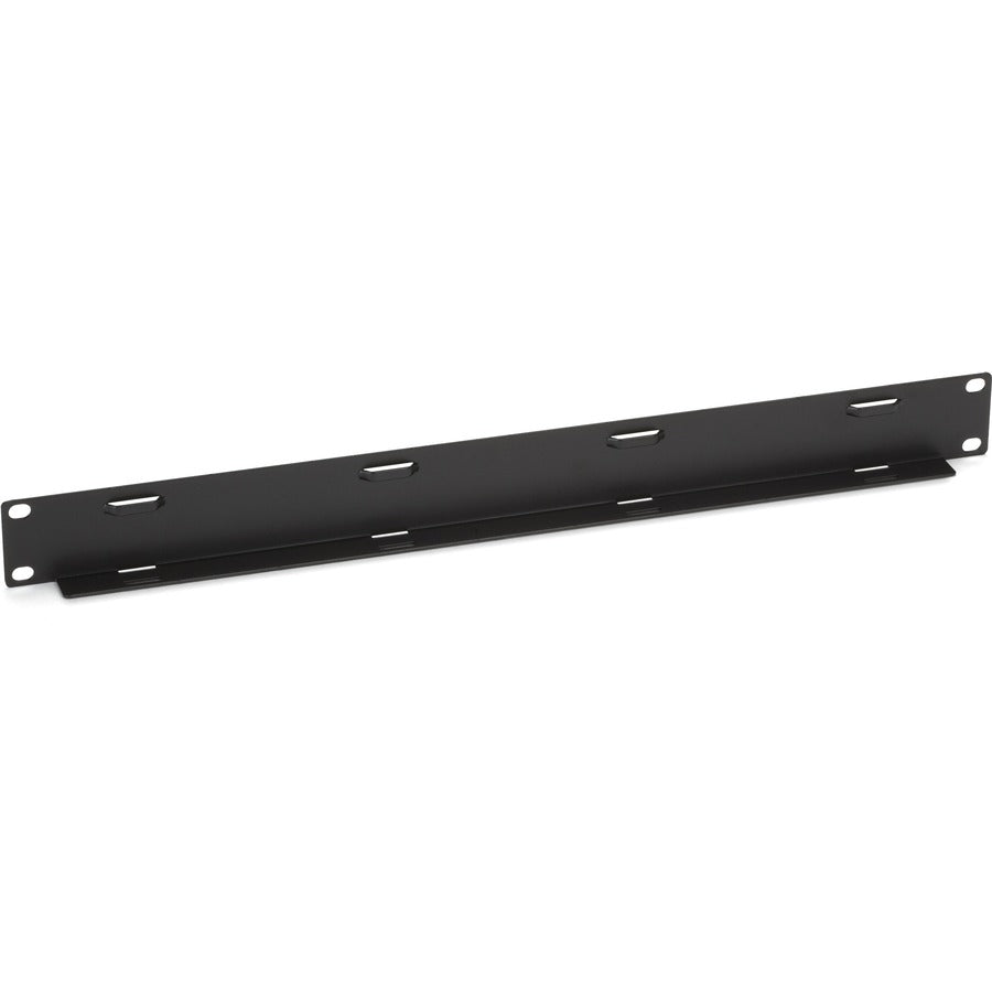 Black Box Horizontal Rackmount IT Cable Manager - 1U 19"  Single-Sided Metal