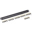 Black Box Connect Rackmount Simplex Fiber Panel - 1U Preloaded